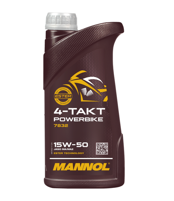 MANNOL 4 -Takt Powerbike 15W-50, 1L