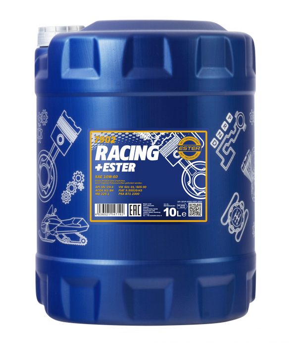 MANNOL moottoriöljy Racing + Ester 10W-60 10 L