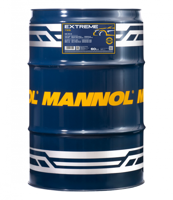 MANNOL moottoriöljy Extreme 5W-40 60 L