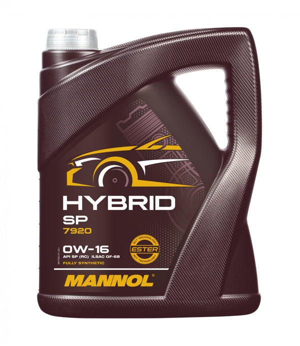 MANNOL moottoriöljy Hybrid SP 0W-16 5 L