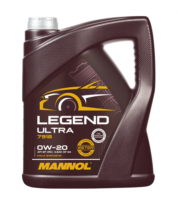 MANNOL moottoriöljy Legend Ultra 0W-20 5 L