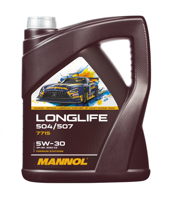 MANNOL 7715Longlife 504/507 5W-30 moottoriöljy 5 L