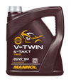 MANNOL moottoripyöräöljy V-Twin 4-Takt 20W-50 4 l