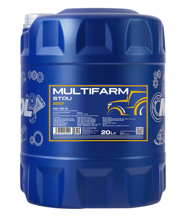 MANNOL traktoriöljy Multifarm STOU SAE 10W-30 20 l