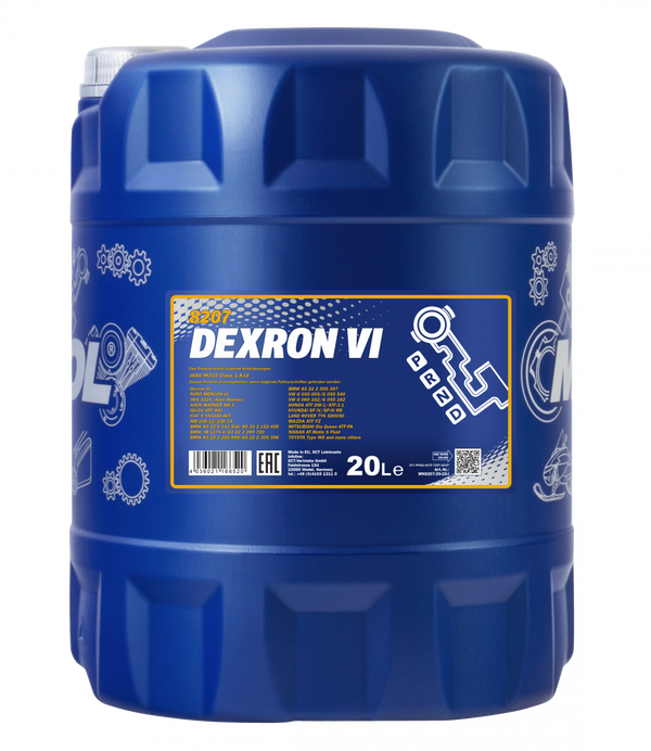 MANNOL vaihteistoöljy Dexron VI 20 l