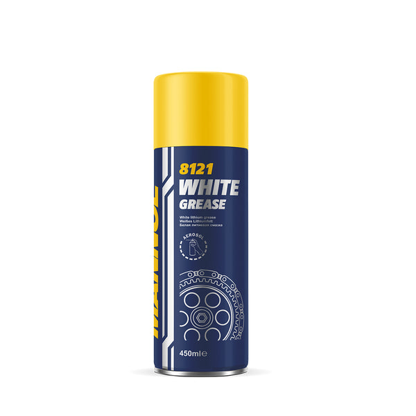 Mannol White Grease 450 ml yleisvoiteluaine metalliosille